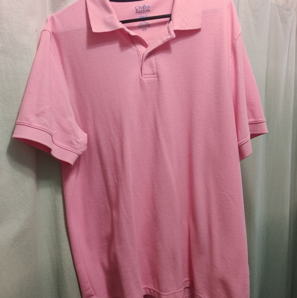 Men's XL slim fit polo